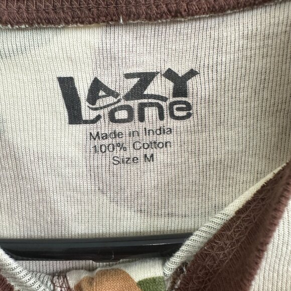 Buck Naked Adult Green Onesie Flapjack Lazy One Long Johns Camo - Picture 4 of 7